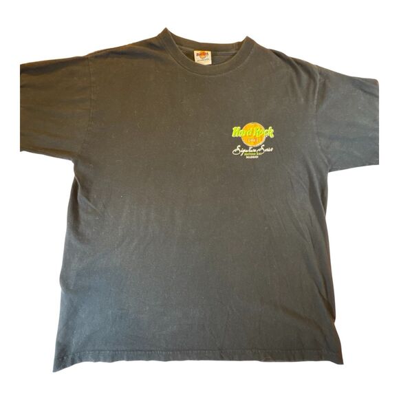 Vintage Y2KHard Rock Bruce Springsteen Black Edition XXI Madrid T-shirt XL - Picture 2 of 9